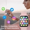 thumbnail image 4 of Smartwatch TRAUSI TG08 1.83'' HD 120 Modos Deportivos IP67 Rosa, 4 of 7