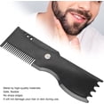 thumbnail image 2 of Beard Shaper, Men's Beard Shaping Template 360 Rotated Beard Styling Tool for Trimming Hairline Neckline Goatee Beard Shaping Tools Men Beard Care Grooming Kit Beard Guide Shaper, 2 of 8
