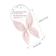 thumbnail image 3 of Pajarita Ajustable Color Sólido Pre-Atado Nudo De Proa Decoración De Traje De Marinero Para Mujer Rosa Talla única, 3 of 5