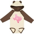 thumbnail image 3 of Inktastic Texas Silhouette Mandala Boys or Girls Long Sleeve Baby Bodysuit, 3 of 5