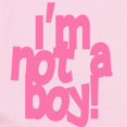 thumbnail image 2 of CafePress - I'm Not A Boy Infant Bodysuit - Baby Light Bodysuit, Size Newborn - 24 Months, 2 of 4