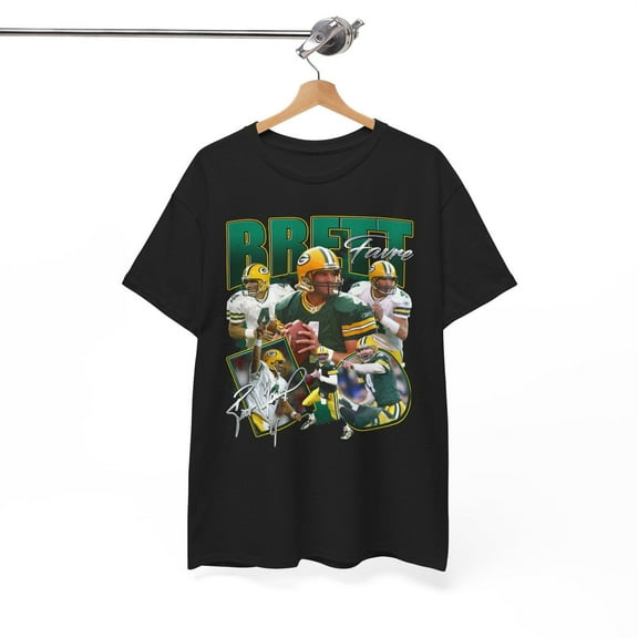 Brett Favre v1 Greenbay T-Shirt, Vintage Football Shirt, For Fan