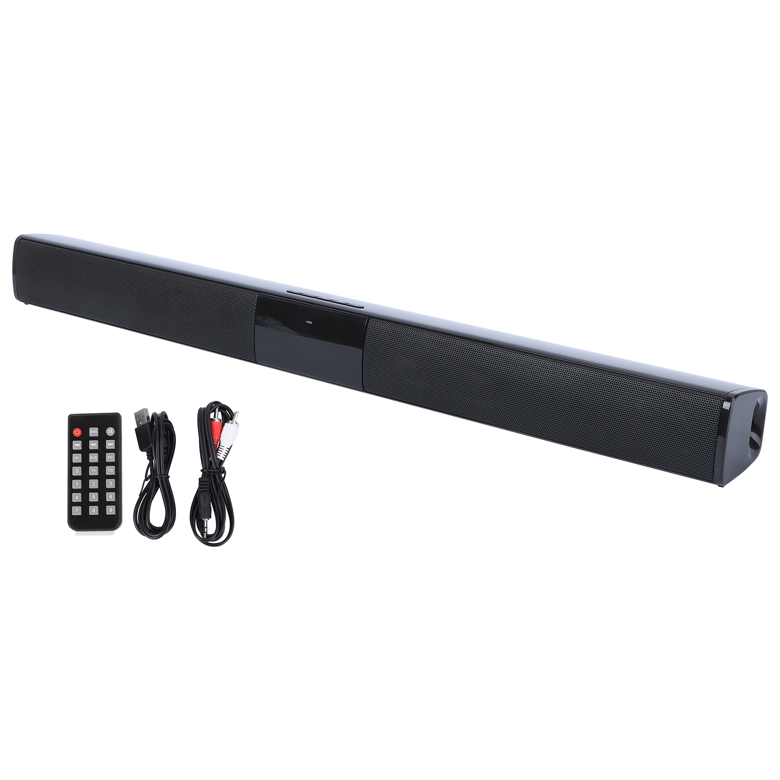 Hemoton Bs 28b Wireless Speaker High Power Soundbar For Home Use With Controller Black Walmart Com Walmart Com