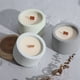thumbnail image 3 of Xiao Hua 2 velas perfumadas para el hogar, aromaterapia, decoración del hogar, para reuniones familiares, fiestas, cumpleaños, Navidad (rosa claro)., 3 of 3