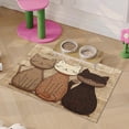 thumbnail image 4 of Door Mat Outdoor Indoor,Feeding Mats, Cute Cat Front Door mat,Non Slip Durable Feeding Rugs for Front Door, Waterproof,Porch,Resist Dirt, 15.7*23.6", Easy to Clean, 4 of 6