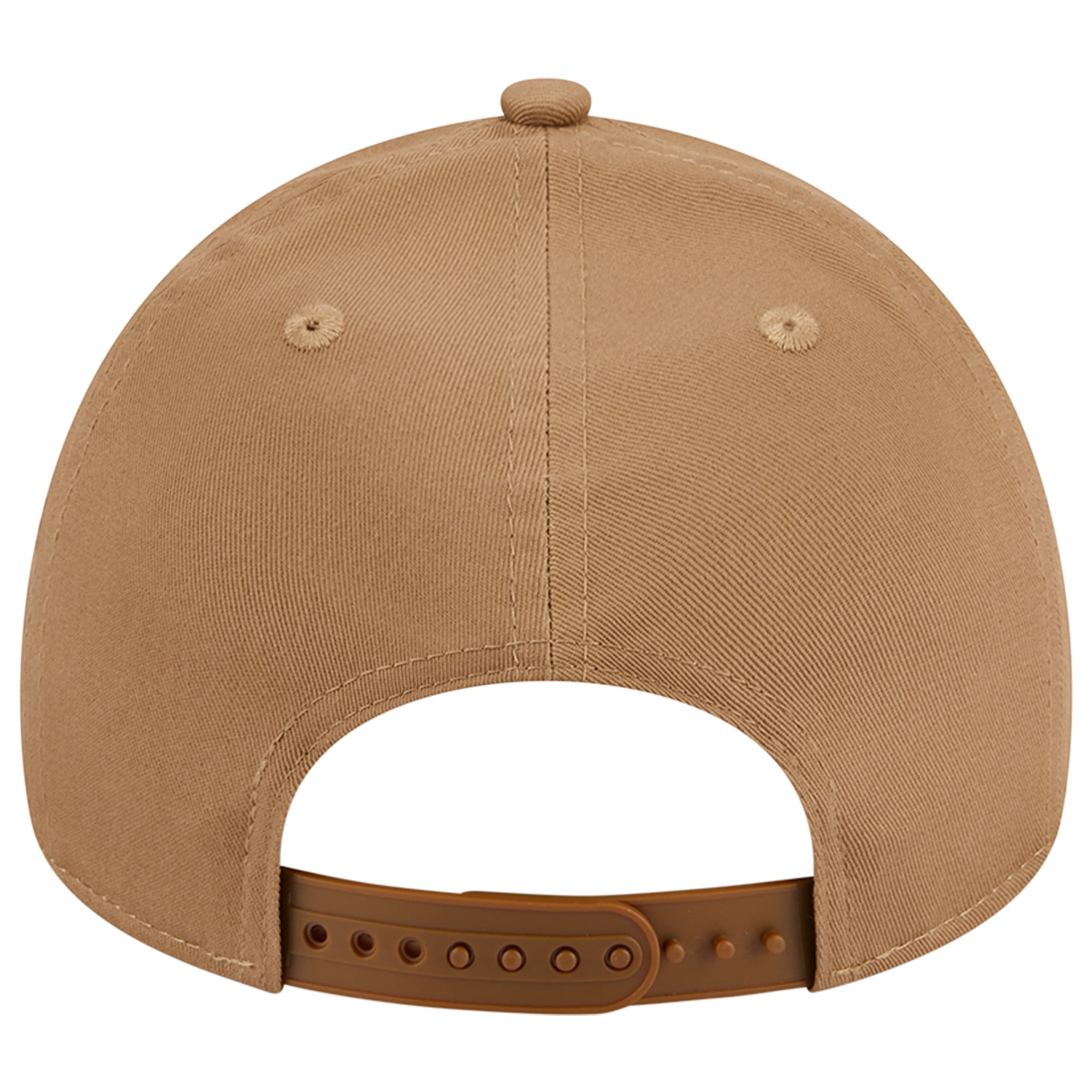 Men's New Era Khaki Los Angeles Dodgers A-Frame 9FORTY Adjustable Hat
