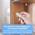 thumbnail image 4 of Shelf Pegs, Clear Plastic Shelf Holder Bracket Pin, Easy Installation with Wide Application Furniture, Transparent PVC Shelf Supports, Sturdy Support for Cabinets, Closets, Bookshelves (Pack of 20), 4 of 7