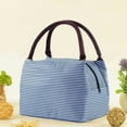 thumbnail image 3 of Back to School Supplies savings FAMTKT Lunch Bag for Women Lunch Tote Bag Organizer Reusable Coolers Outdoor Work Picnic Lunch Bag with Pockets Womens Lunch Bags for Work, 3 of 5