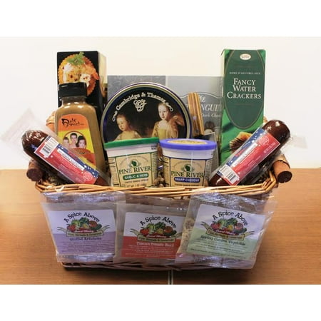 11-Piece Party Favorites Gourmet Sausage, Cheese and Dip Gift
