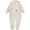 Ivory, variant on Baby Dove Girls 0-9 Months Bear Plush Pram Bodysuit (Light Pink 3-6 Months)