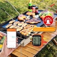 thumbnail image 4 of Meat Temperature Probe, Efficient Waterproof APP Remote Control Meat Temperature Probe with Alarm for Cooking, 4 of 7