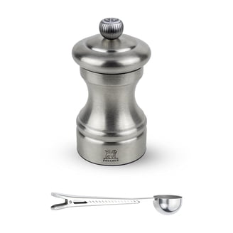 Peugeot Bistro Salt Mill, 4-Inch, Stainless Steel - Walmart.com
