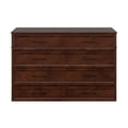 thumbnail image 2 of AFI Sedona Queen Murphy Bed Chest with Drawer & Built-in Charger, Walnut, 2 of 6
