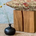 thumbnail image 3 of Rowan Fluffy Throw Pillow Cushion Cover, Fall Season Themed Mixed Pattern with Maple Birch Oak Autumn Leaves and Ashberries, Decorative Square Accent Pillow Case, 20" x 20", Multicolor, by Ambesonne, 3 of 5