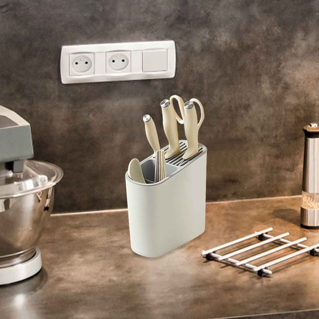 Yhmxh Storage and Organization Kitchenware Knife Chopsticks Cage Multi Functional Integrated Kitchen Knife Knife Household Household Shelf