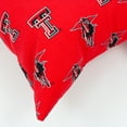 thumbnail image 6 of Texas Tech Red Raiders College Covers Indoor or Outdoor Decorative Pillow Pair, 16 in x 16 in, 6 of 7
