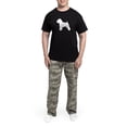 thumbnail image 5 of CafePress - Wheaten Terrier Men's Dark Pajamas - Men's Dark Loose Fit Cotton Pajama Set, 5 of 7