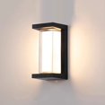 thumbnail image 3 of Luz de pared LED para exteriores, impermeable, 20 W, CA 85-265 V, IP65, sensor de movimiento, luz para porche, balcón, jardín, montaje en superficie, 3 of 5
