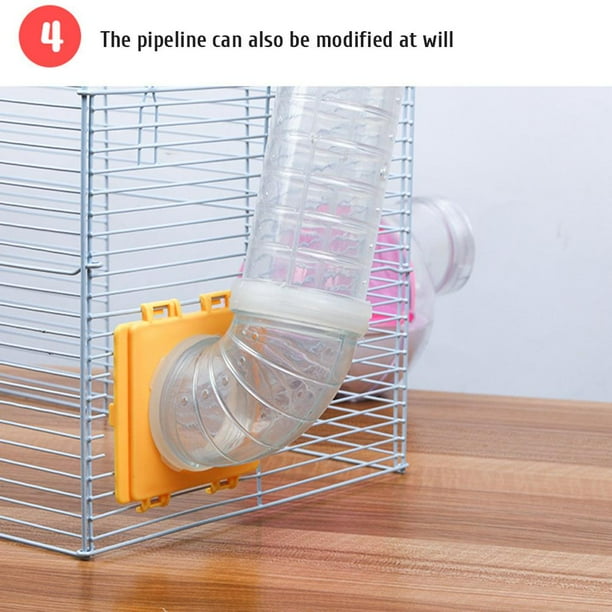 Diy hamster cage with tubes 2025