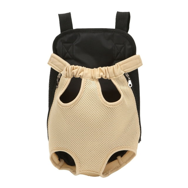 LSLJS Backpack Sac à Dos de Transport pour Animaux de Compagnie pour Chiens et Chats, Chiots, Conception Ventilée Sac à Dos de Transport pour Chien Respirant,Cat pour la Randonnée, le Voyage, le Camping, l'Utilisation Extérieure