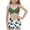 #0013-Army Green, variant on Cowsor 8-14 Years Girls Two Piece Cropped Swimsuit Adorable Princess Design Bathing Suit Breathable Swimwear for Summer Hot Spring and Beach Fun