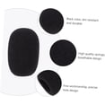 thumbnail image 2 of Huggegwe 40 Pcs Protections de Microphone en Éponge Pare-Vent pour Microphone Col de Cygne CJB91-8753, 2 of 9