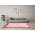 thumbnail image 3 of Ahgly Company Machine Washable Indoor Rectangle Oriental Red Traditional Area Rugs, 2' x 4', 3 of 4