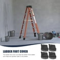 thumbnail image 4 of KAKOWELY 4pcs Ladder Foot Cover Rubber Anti-slip Mat Foot Covers Ladder Accessories,2.76"X2.76"X1.3", 4 of 4