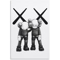 thumbnail image 1 of PPHAOSHO Mutual Support Kaws Poster frameless Painting Canvas Wall Posters Art Picture Print Modern Home Decor 20x30inch, 1 of 5