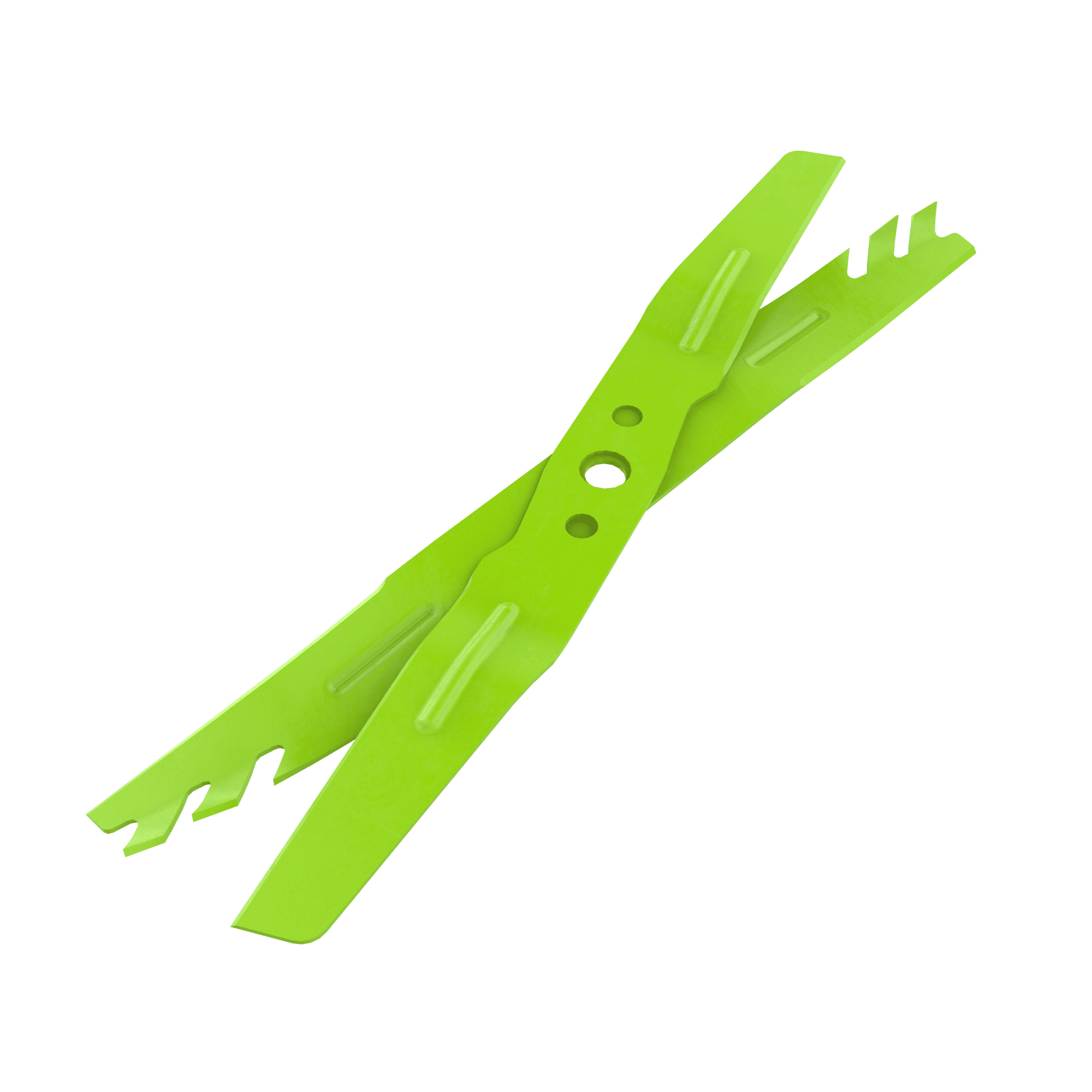 Greenworks 21 inch Dual Mulching Blades for Walk-Behind Lawn Mowers, Razor Cut Blades, Part 1816302, 2 Blades Included