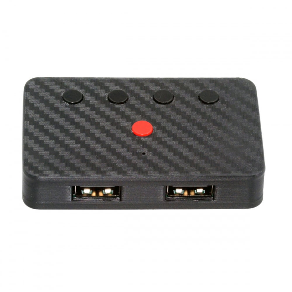 CY USB Wired Keyboard and Mouse Convert to Wireless 2.4G Bluetooth(BT) Converter with Receiver Type-C Power for Laptop Tablet Phone