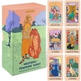 thumbnail image 1 of Baraja de cartas de tarot Wyspell Feminine Borderless con guía, 1 of 7
