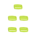 thumbnail image 2 of braveheart Buckle Colourful Lightweight Wear-resistant Waterproof Overall Clasp Replacement Easy Installment Distinctive Design Belt Clip Yellow 5Set, 2 of 6