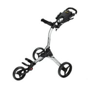 Bag Boy Golf Compact Push 3 Cart Matte Black/Red