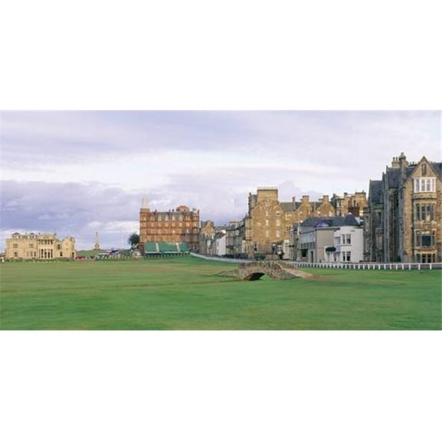 Biggies GM-STA-120 St. Andrews Peintures Murales de Golf - Trou N ° 18