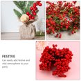 thumbnail image 5 of KAKOWELY Christmas Artificial Berry Red 200Pcs 0.6X0.6X0.6In, 5 of 10