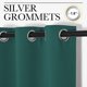 thumbnail image 2 of Paneles de cortina navideños NICETOWN blackout verde cazador 70 x 240 cm, 2 of 6