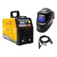 thumbnail image 1 of Soldadora Inversor Furius Fix201 color amarillo con Careta Electronica 200 amp, 1 of 1