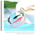 thumbnail image 4 of WEUVEB Backpack Decorative Pendants Fish Keyring PVC 1 Pcs, 4 of 8