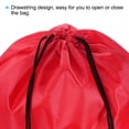 thumbnail image 3 of Unique Bargains 42x34cm Nylon Drawstring Bag Bulk Storage Cinch Backpack Sack, Red 10 Pack, 3 of 5