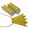 thumbnail image 3 of Inkdotpot Gold Foil Paper Hang Tags Thank You Bridal Shower Favor Tags 50 Pieces, 3 of 6