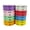 Pink/Red/White/Green/Blue/Yellow/Orange/Purple, variant on Dnb 4000 Pairs Raffle Tickets - 4 Color Set Of 1000 2 X 2 Inch 50/50 Double Roll Blue/yellow/red/green