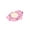 Z1-Pink, variant on Linnome Irregular Shaped Faux Fur Floor Mat Non Cold Insulating Rug for Sofa and Bedroom Bedside 15.75x23.62 Inch