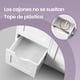 thumbnail image 5 of VASAGLE Armario de Baño, Cómoda, Cajonera con un Estante Ajustable, Gabinete con Puerta, 30 x 60 x 80 cm, Blanco, 5 of 8