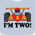 thumbnail image 4 of Inktastic Race Car 2nd Birthday Boys Racing Boys Baby Bib, 4 of 4