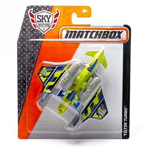 TILTIN' TURBO (GREEN S-92) * MBX ON A MISSION * 2014 MATCHBOX Sky Busters Series Aircraft