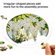 thumbnail image 5 of Acrylic Puzzles Suncatcher Window Hanging, Sun Catcher Acrylic Puzzles Garden Decoration for Women Men Mom Birthday Gift Home Decor, 5 of 6