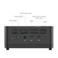 thumbnail image 3 of MINISFORUM UM690S Mini PC with AMD Ryzen 9 6900HX, 32GB RAM, 1TB SSD, WiFi 6 Compact Desktop Computer, 3 of 9