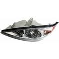 thumbnail image 4 of For Toyota Camry Headlight Assembly 2002 2003 2004 Pair Driver and Passenger Side Chrome LE/XLE Replacement For TO2502137, TO2503137 | 81150-AA060, 81110-AA060, 4 of 5