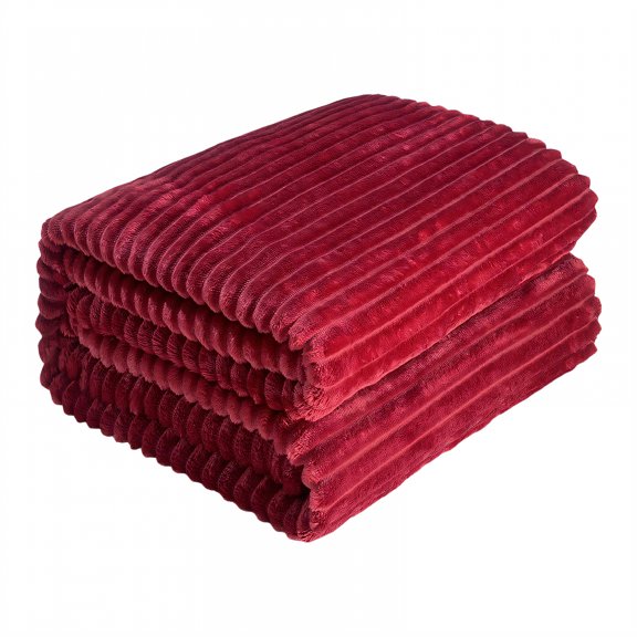 AUQ Throw Blanket,Small Travel Blanket Soft Throw Blanket,Cloud-Like Hand Feel Cute Blanket,Red,27*40in